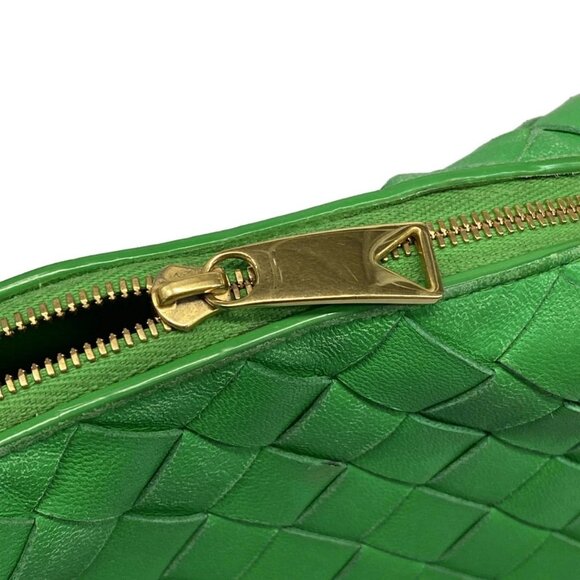 BOTTEGA VENETA Intrecciato - Green Leather P********* Shoulder Bag - Picture 11 of 15